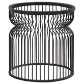 Orleans Furniture - Coaster - Granvia Round Metal Dining Table Base Gunmetal - 193511